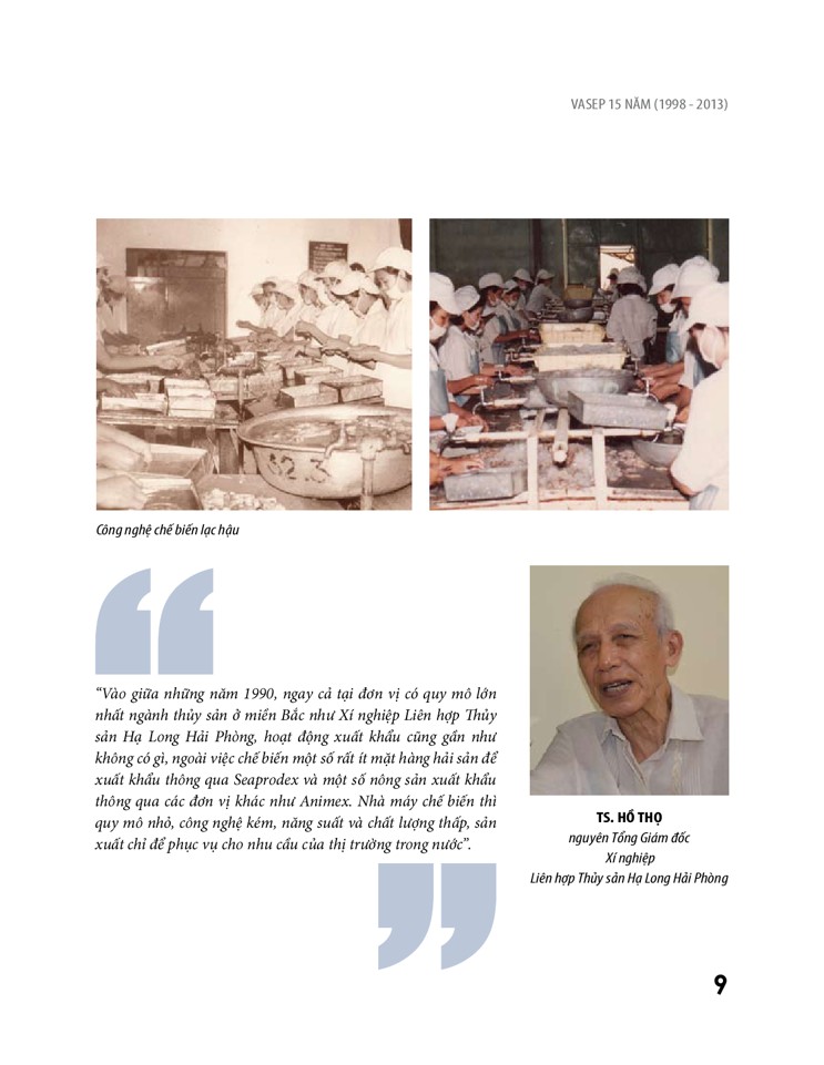 Sách ảnh VASEP 15 năm