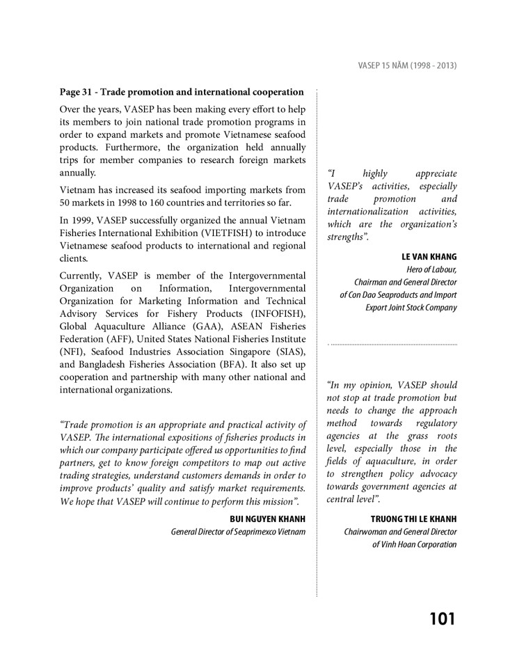 Sách ảnh VASEP 15 năm