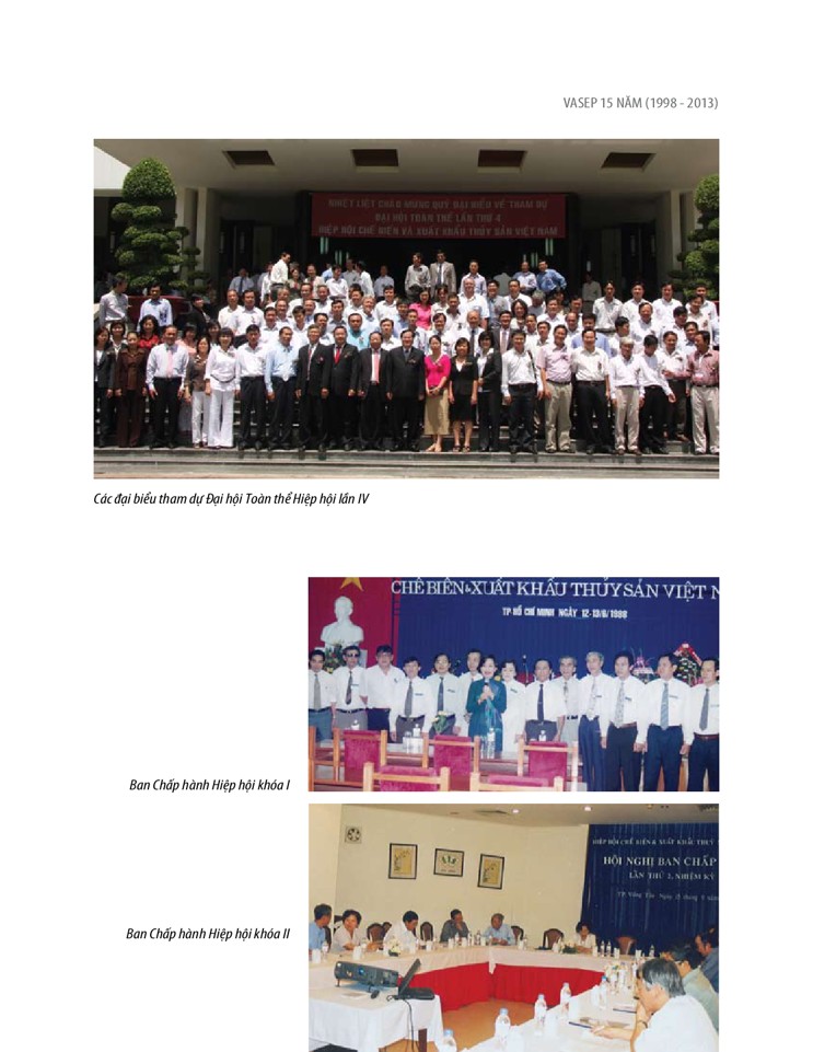 Sách ảnh VASEP 15 năm