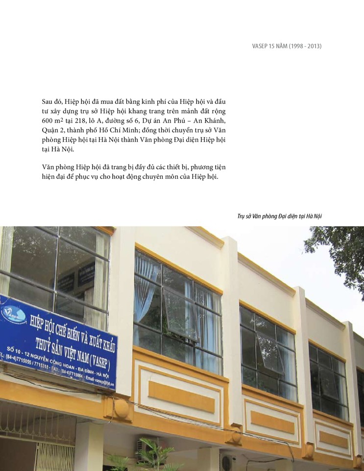 Sách ảnh VASEP 15 năm