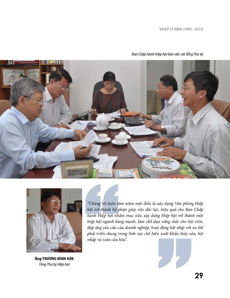 Sách ảnh VASEP 15 năm