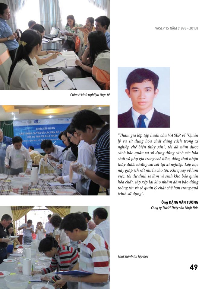 Sách ảnh VASEP 15 năm