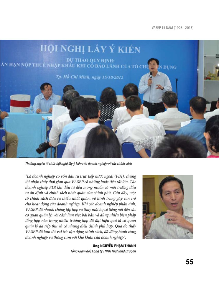 Sách ảnh VASEP 15 năm