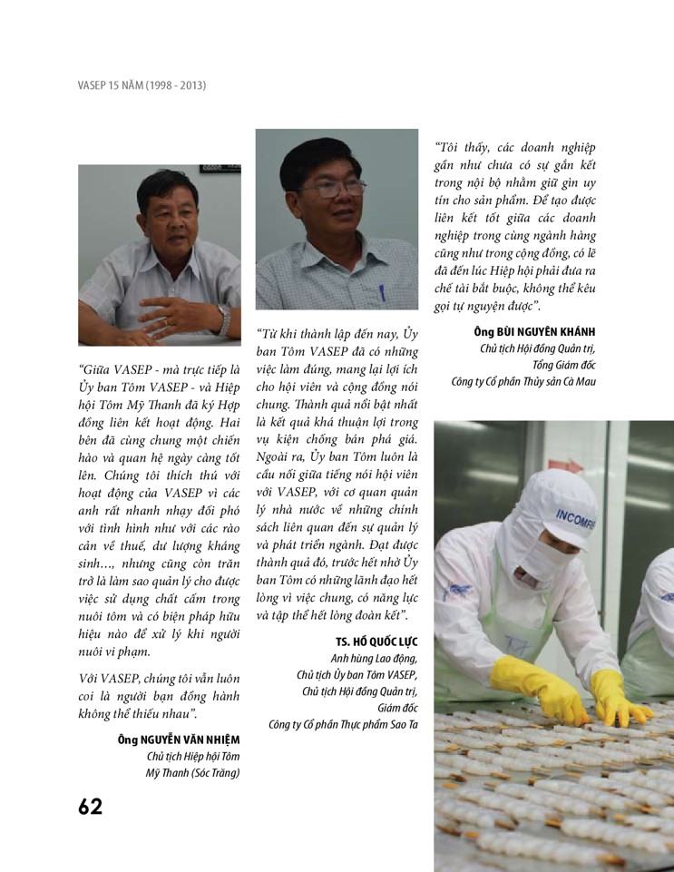 Sách ảnh VASEP 15 năm