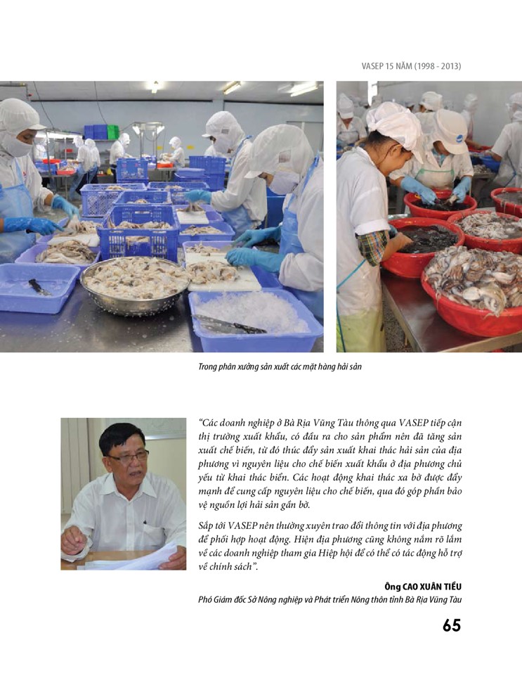 Sách ảnh VASEP 15 năm