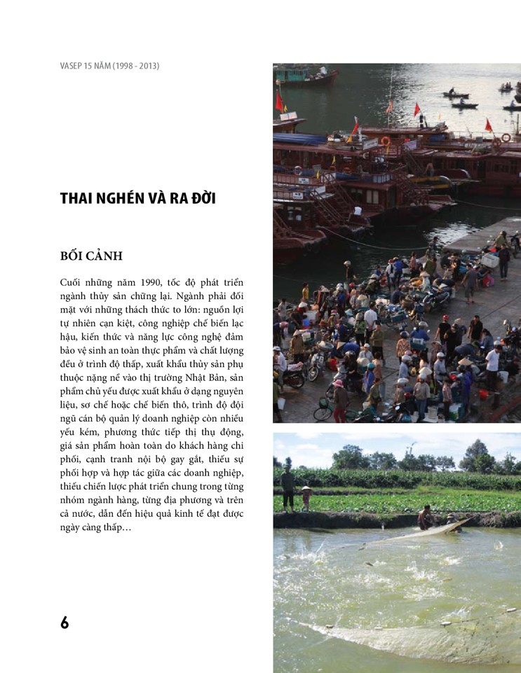 Sách ảnh VASEP 15 năm