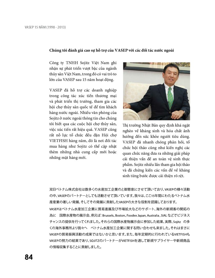 Sách ảnh VASEP 15 năm