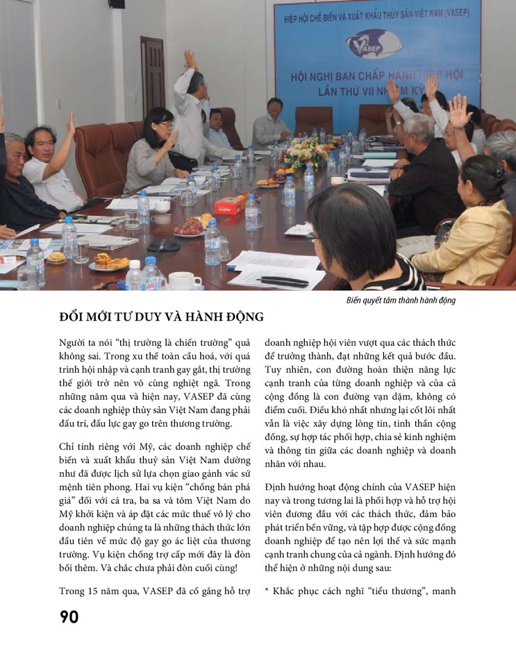 Sách ảnh VASEP 15 năm