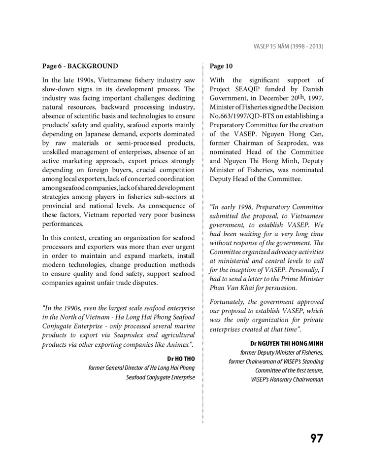 Sách ảnh VASEP 15 năm